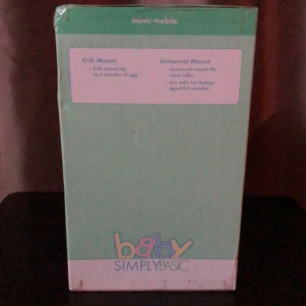 NWOT-Baby Simply Baby-Music Mobile - Picture 8 of 11